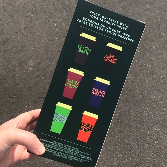 🎃💀 RARE 5 Pack Starbucks Halloween Hot Cups - Picture 2 of 3